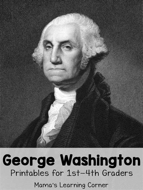 Printable Pictures Of George Washington